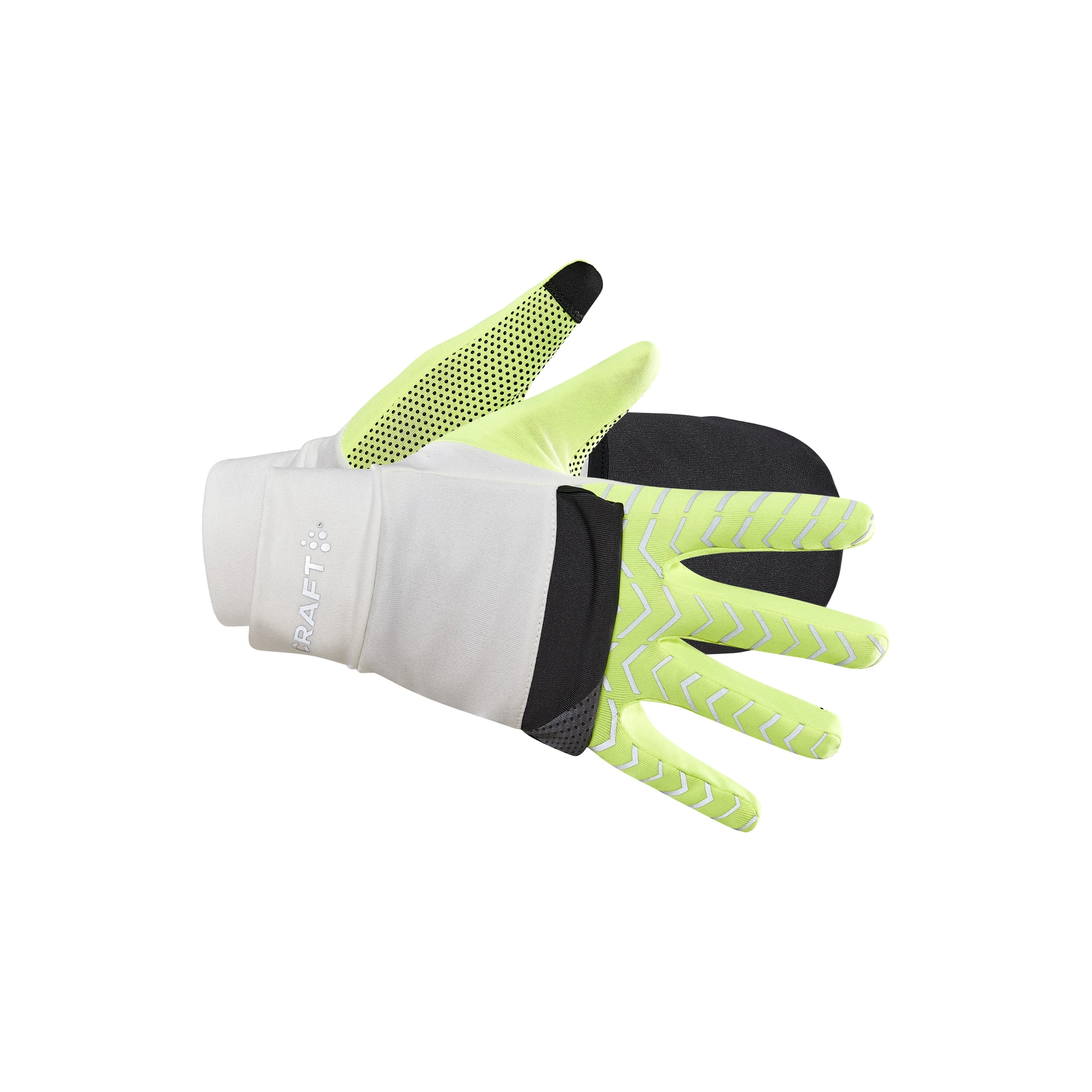 CRAFT ADV_Lumen_Fleece_Hybrid_Glove 1909836 895851 ASH WHITE-FLUMINO