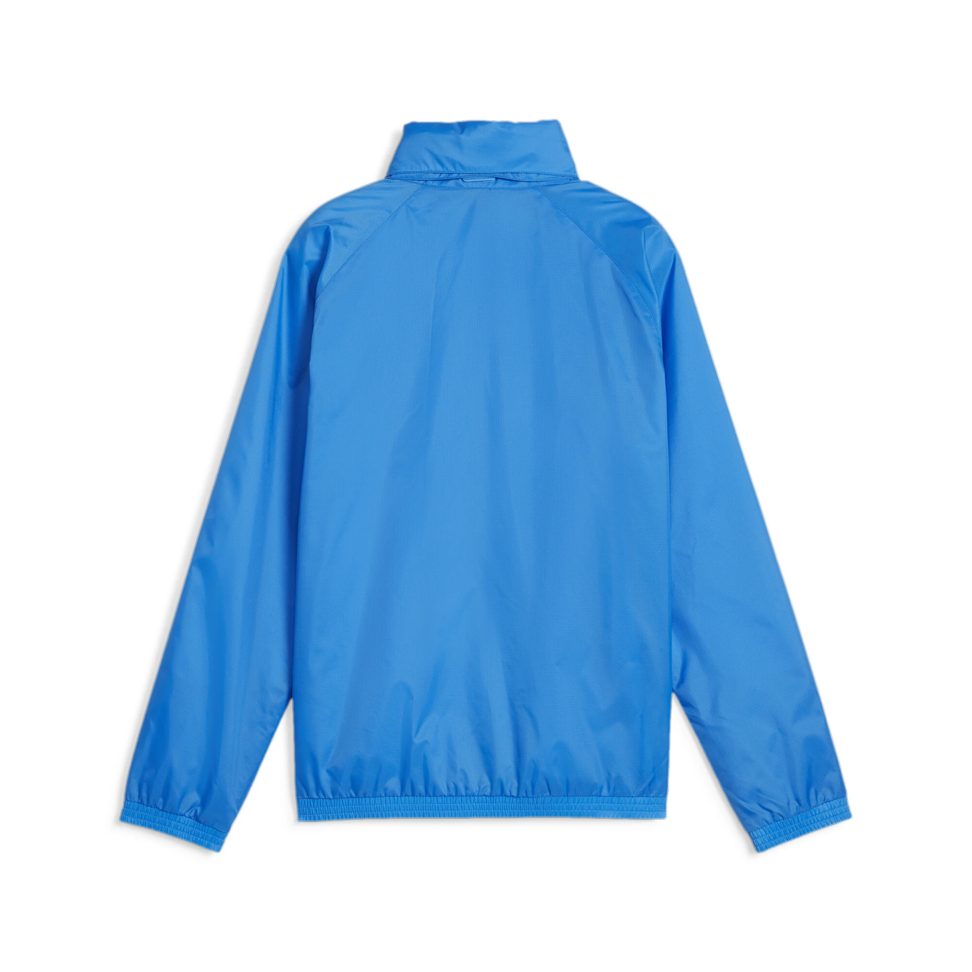 PUMA teamGOAL_Allweather_Jacket_Jr 659045 002 Electric Blue Lemonade-PUM