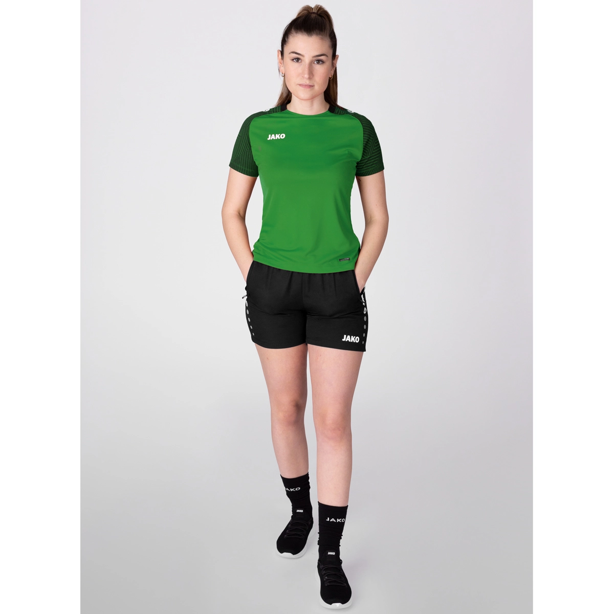 JAKO T_Shirt_Performance 6122 221 soft green/schwarz