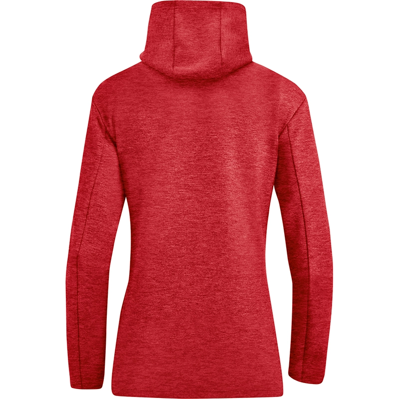 JAKO Herren_Kapuzensweat_Premium_Basics 6729 01 rot meliert