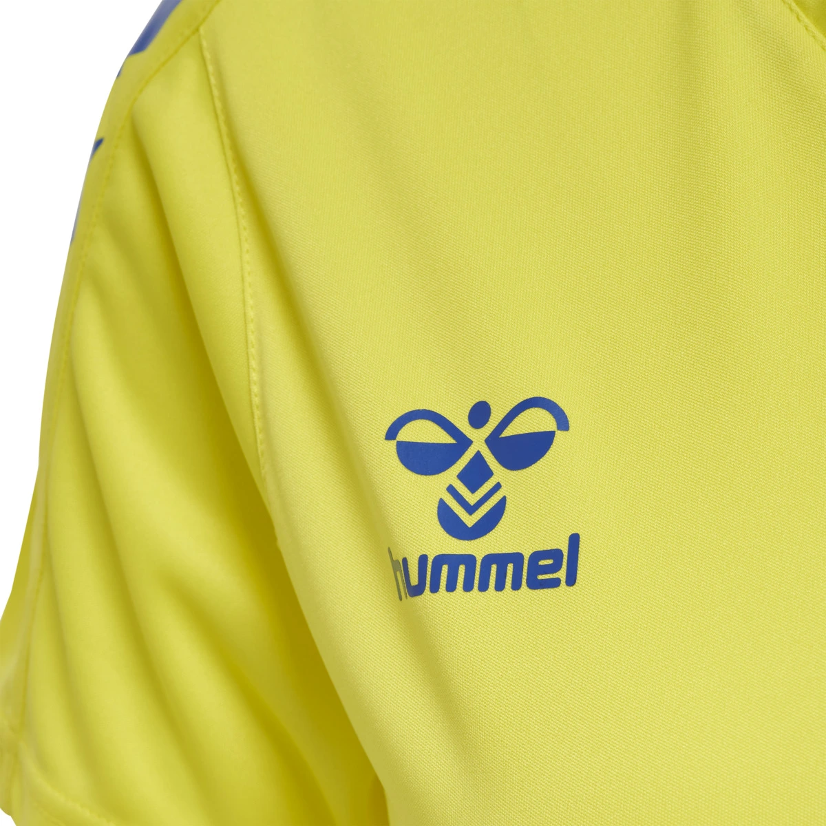 HUMMEL Damen_Shirt_hmlCORE_XK_POLY_JERSEY_S_S_WOMAN 211457 5139 BLAZING YELLOW/TRUE BLUE