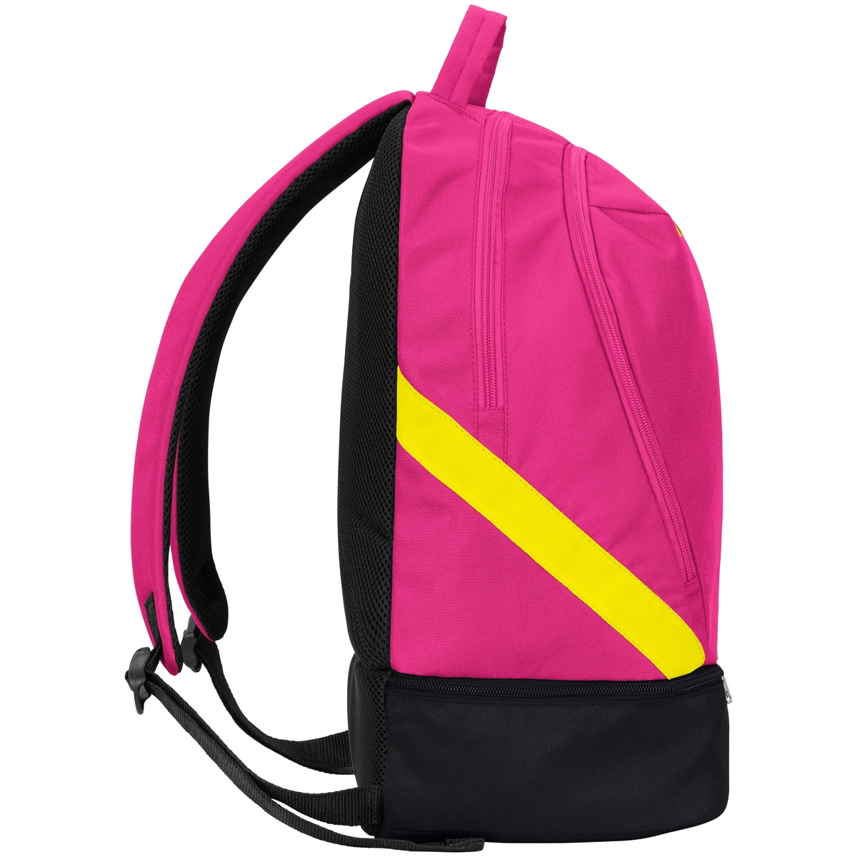 JAKO Rucksack_Iconic 1814 163 pink/schwarz/neongelb