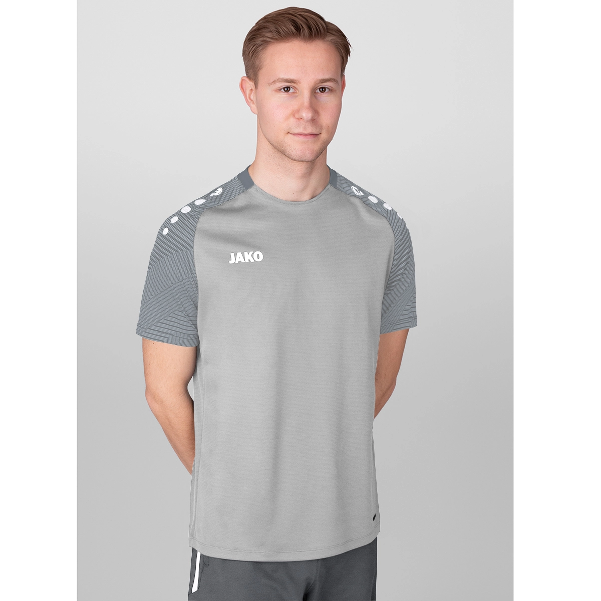 JAKO T_Shirt_Performance 6122 845 soft grey/steingrau