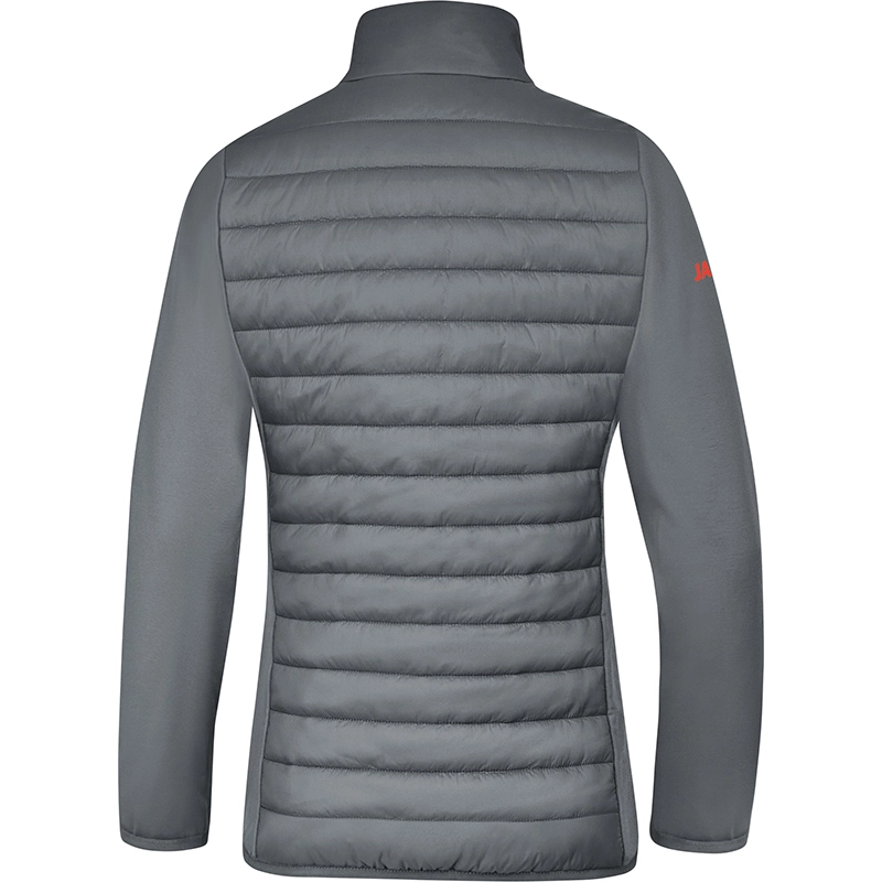 JAKO Fussball___Teamsport_Textil___Allwetterjacken_Hybridjacke_Premium_Damen 7004D 40 steingrau