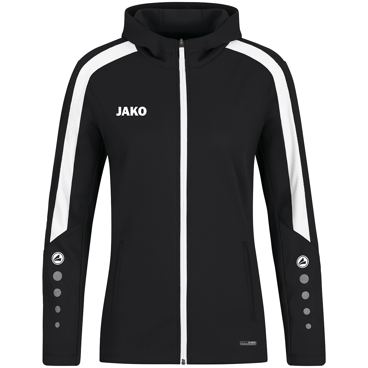 JAKO Kapuzenjacke_Power 6823D 800 schwarz