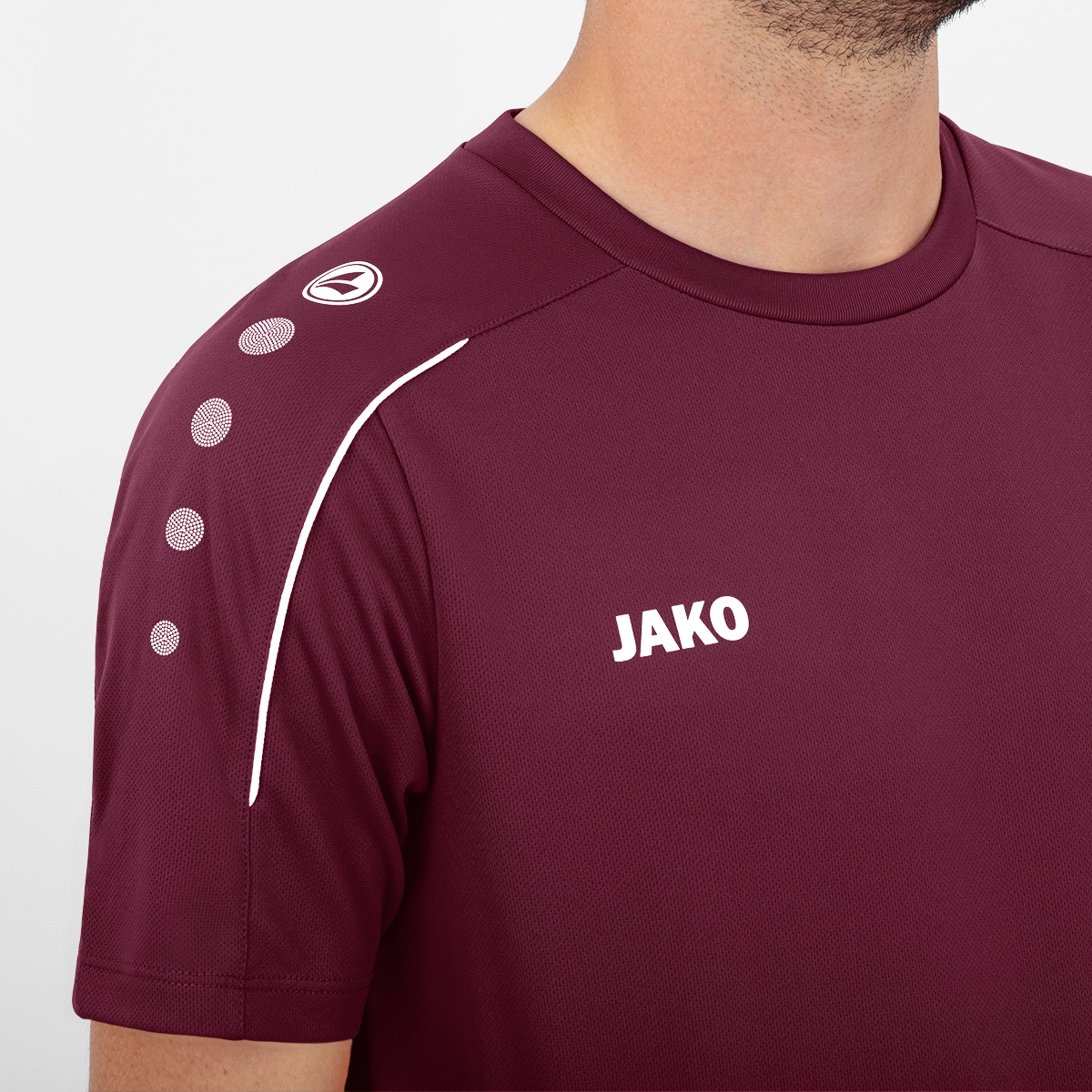 JAKO Herren_T_Shirt_Classico 6150 14 maroon