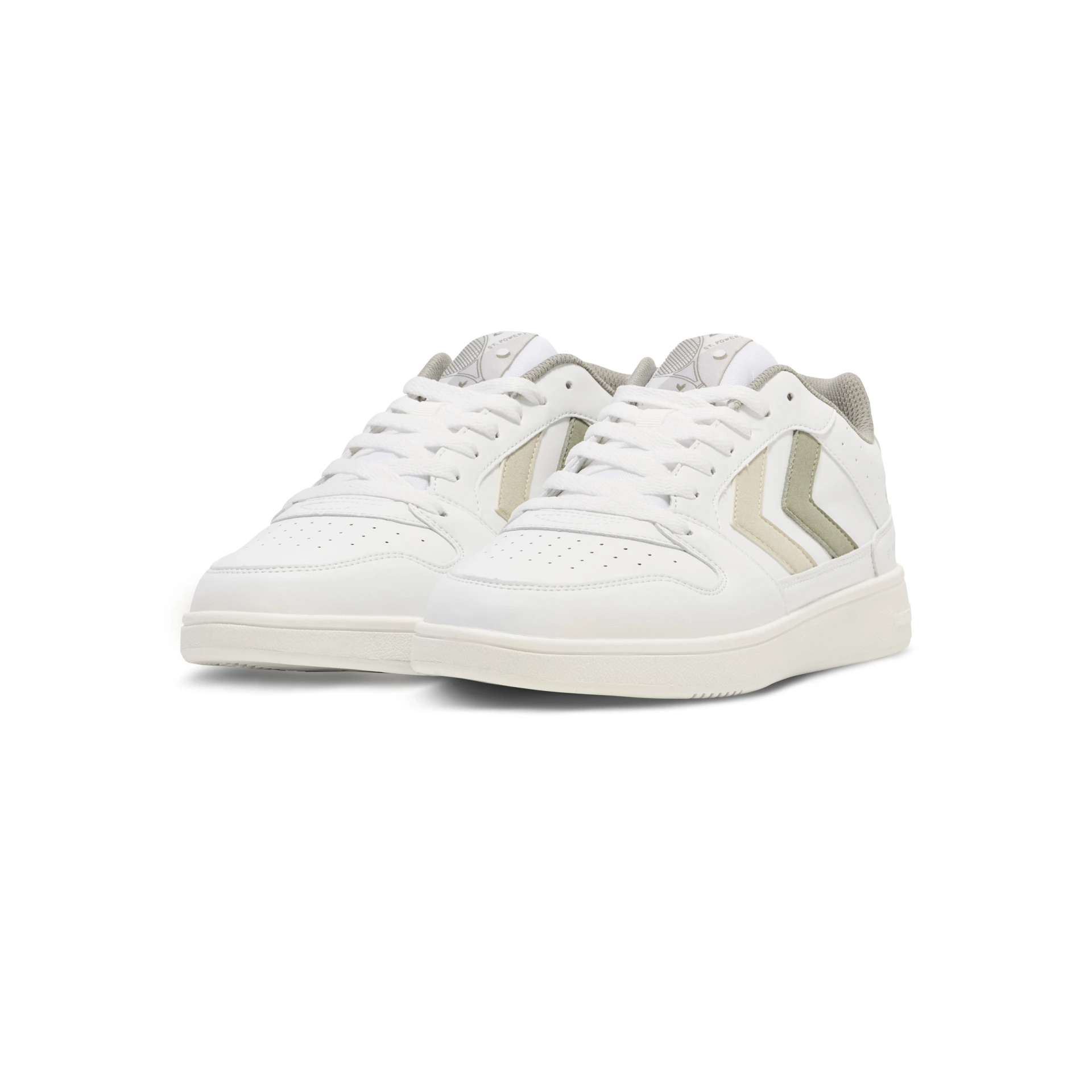 HUMMEL ST_POWER_PLAY_WMNS 222816 9561 WHITE/SEAGRASS/BONE WHITE