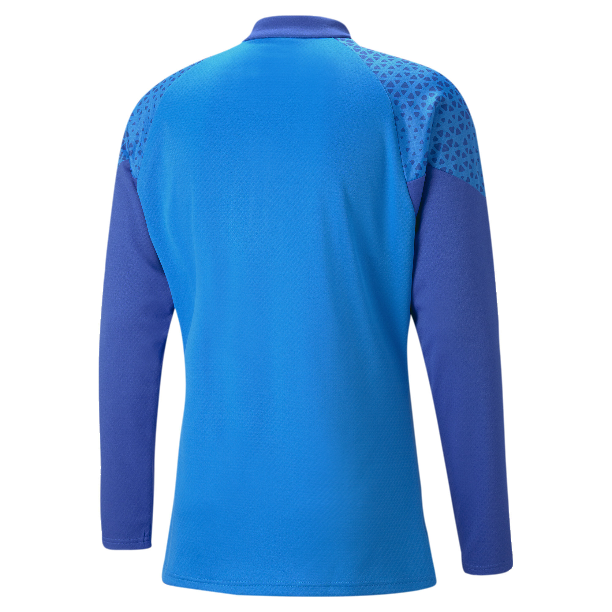 PUMA teamCUP_Training_1_4_Zip_Top 657982 002 ELECTRIC BLUE LEMONADE