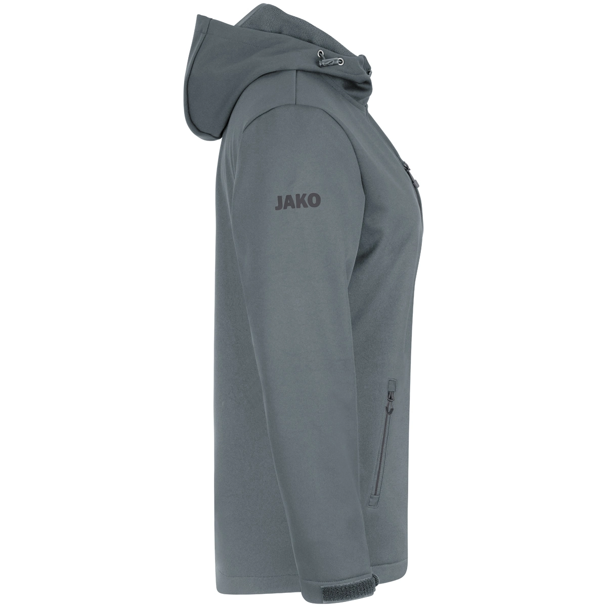 JAKO Softshelljacke_Premium 7607 840 steingrau