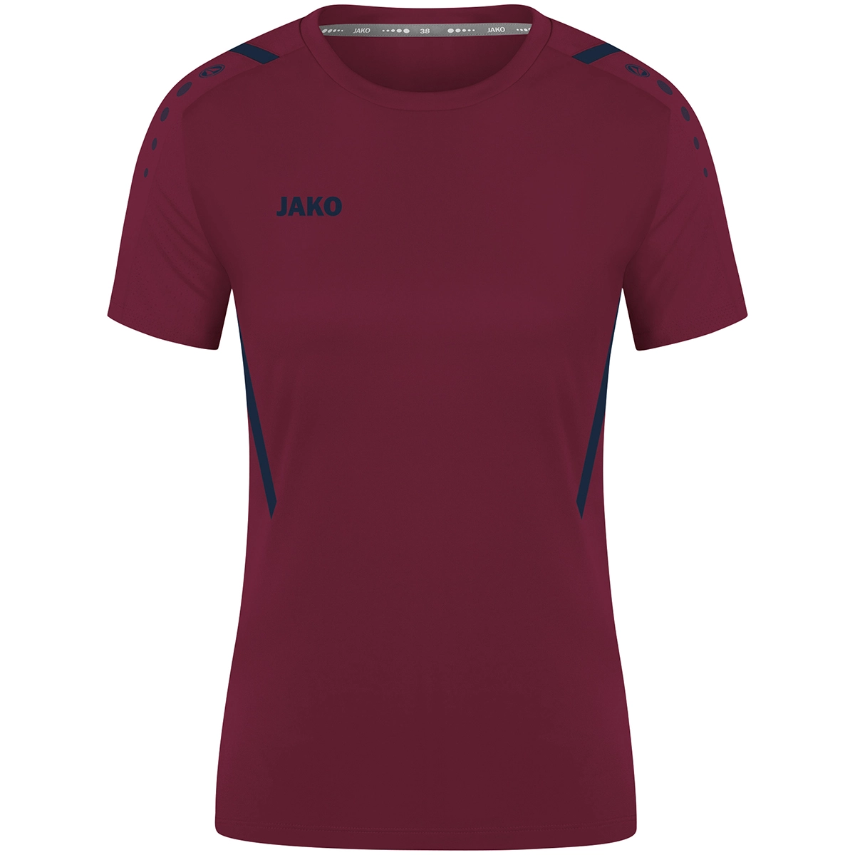 JAKO Trikot_Challenge 4221K 132 maroon/marine