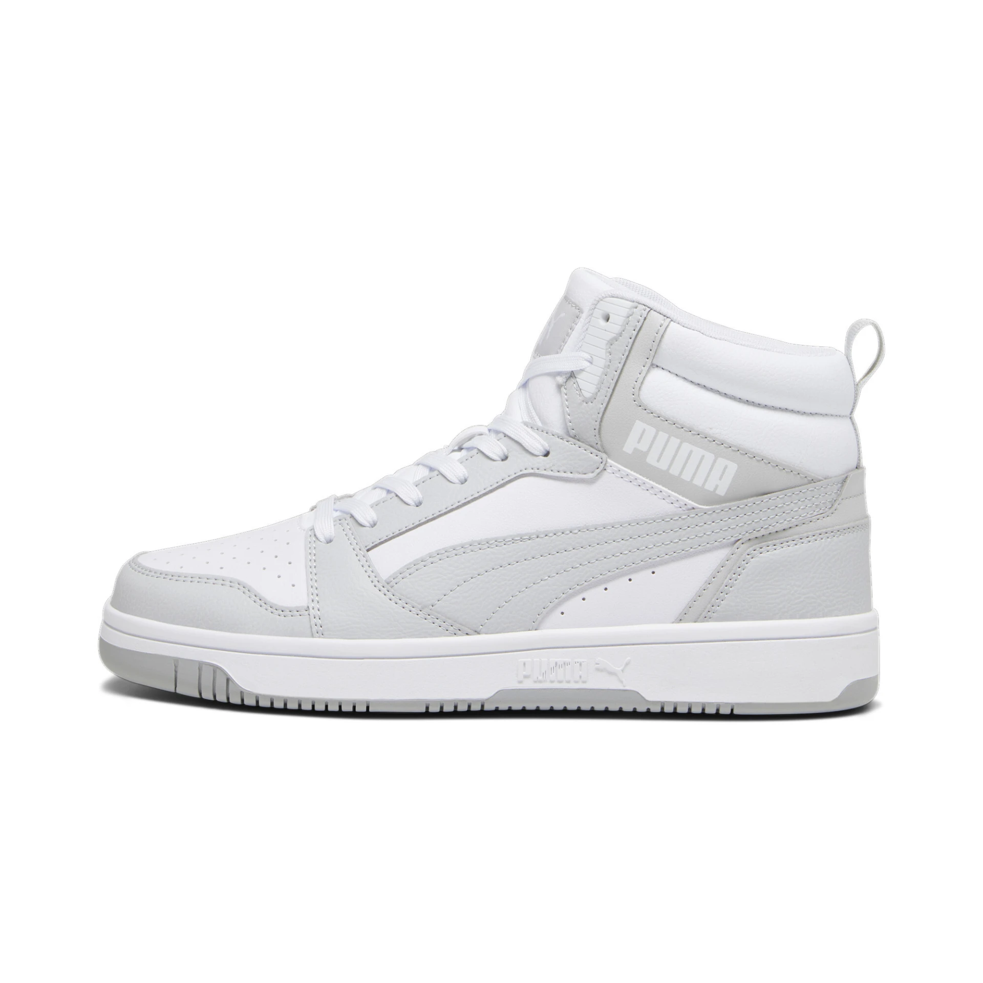 PUMA Rebound_v6 392326 005 PUMA WHITE-ASH GRAY