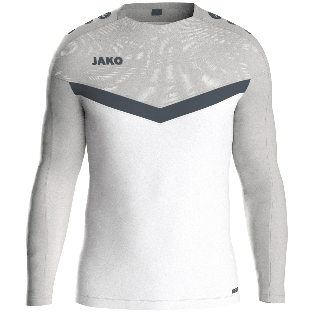 JAKO Sweat_Iconic 8824K 016 weiß/soft grey/anthra ligh