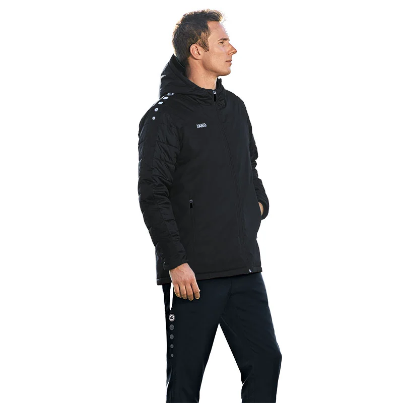 JAKO Herren_Stadionjacke_Team 7201 08 schwarz