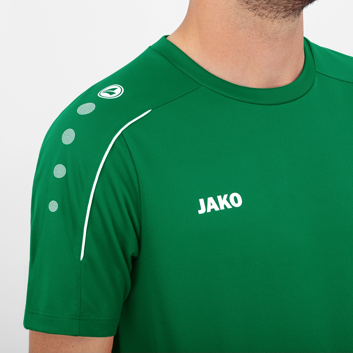 JAKO Herren_T_Shirt_Classico 6150 06 sportgrün