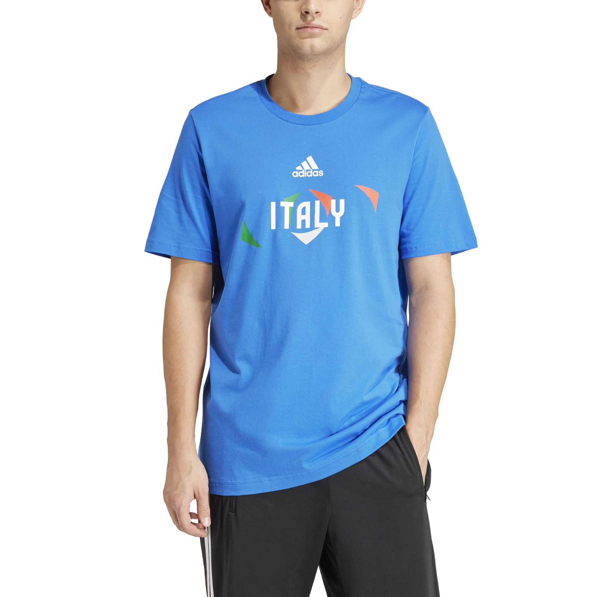 ADIDAS ITALY_TEE IT9318 000 BLUE