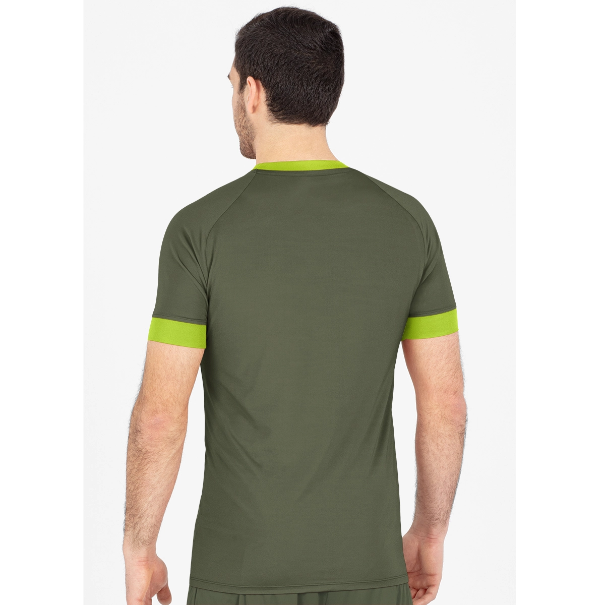 JAKO Trikot_Tropicana 4211 231 khaki/neongrün