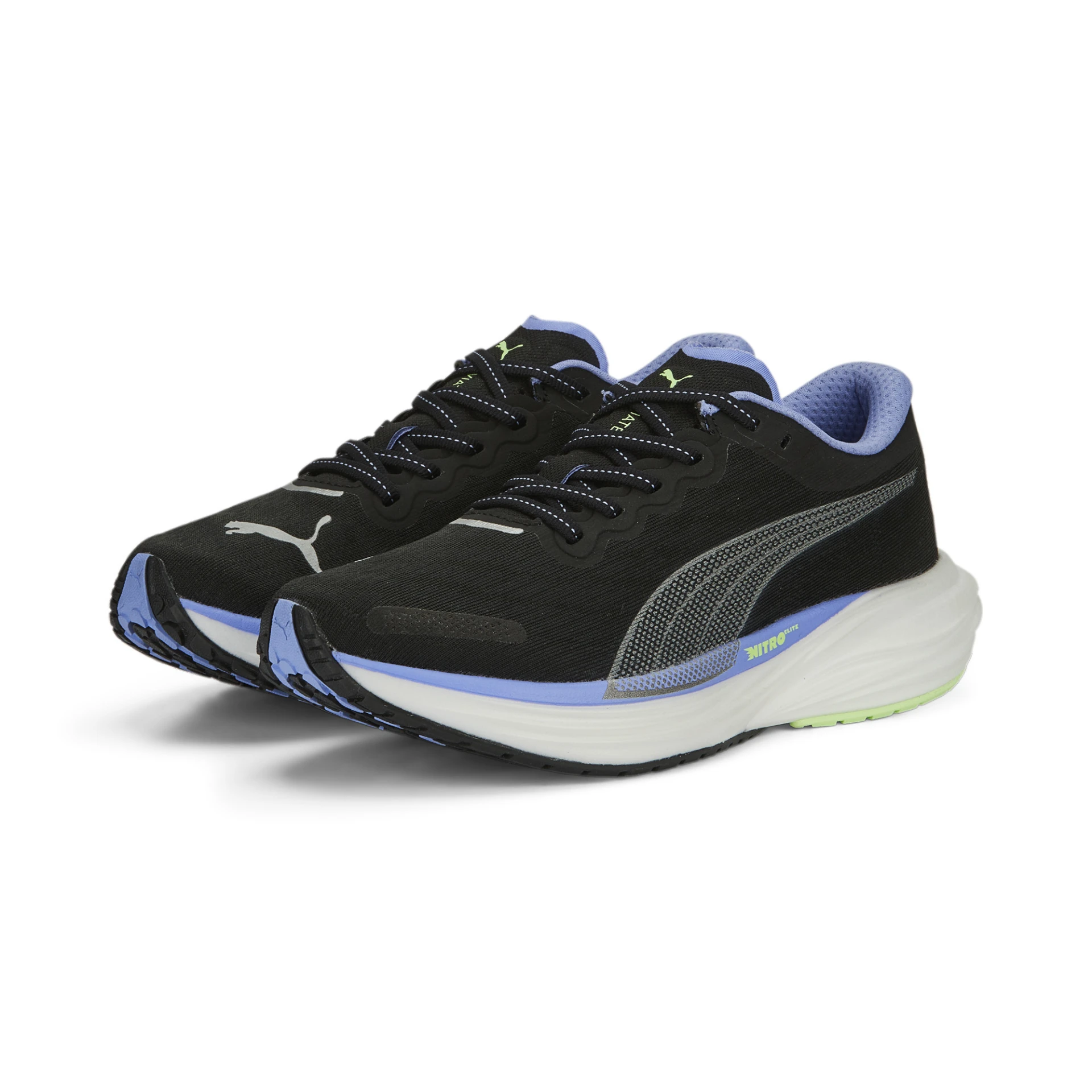 012 PUMA BLACK-ELEKTRO PURPLE