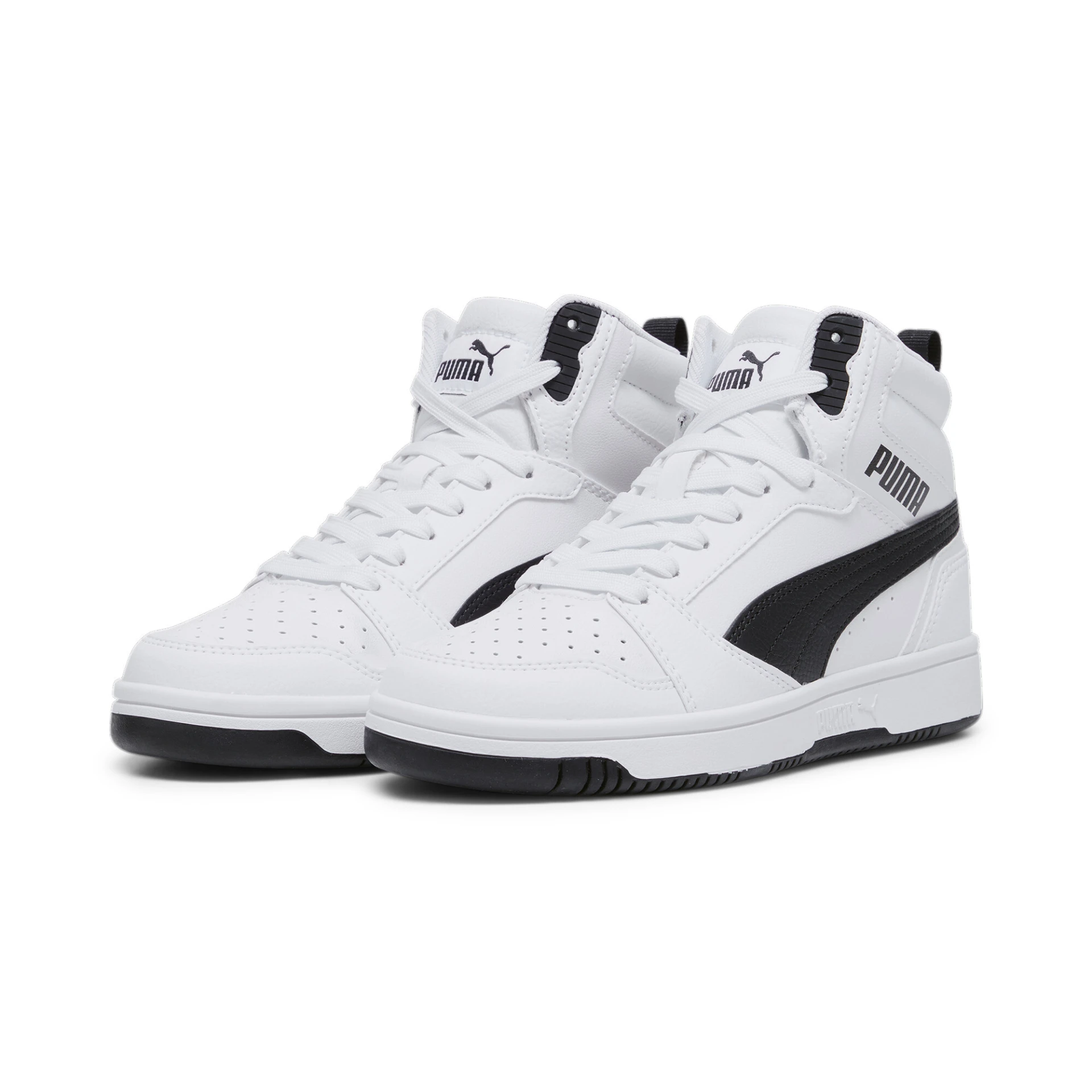 002 PUMA WHITE-PUMA BLACK