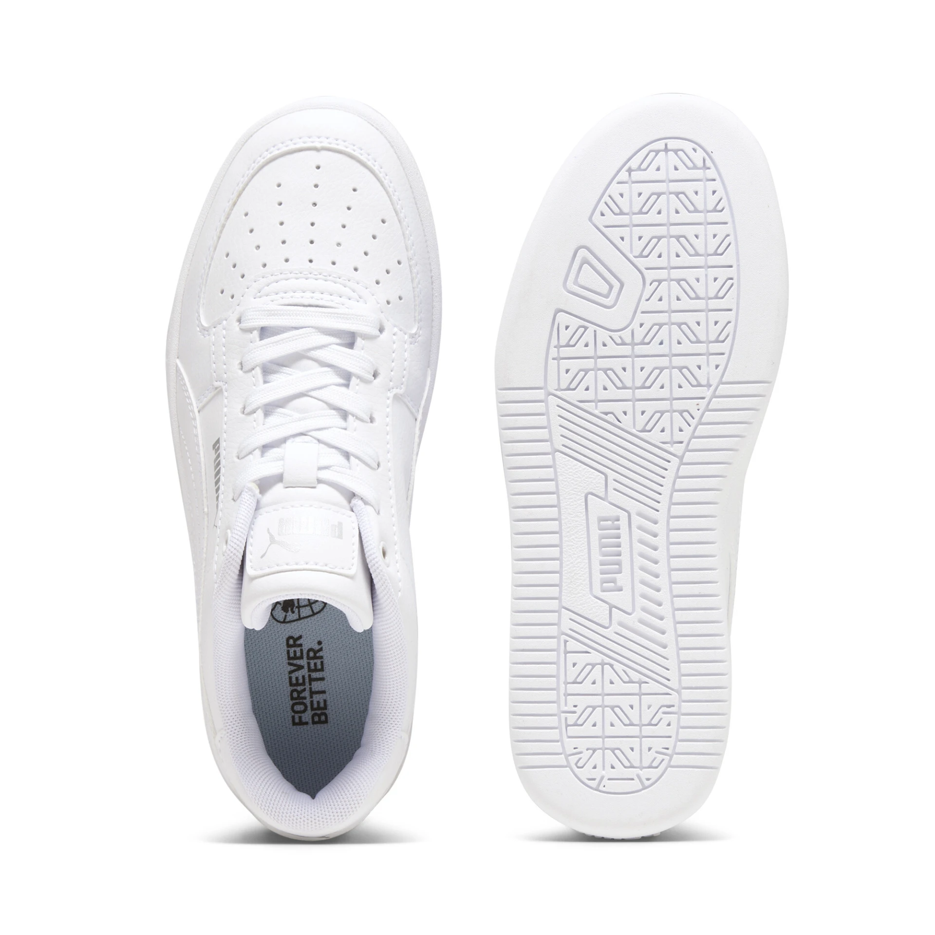 PUMA Puma_Caven_20_Jr 393837 002 PUMA WHITE-PUMA SILVER-PUM