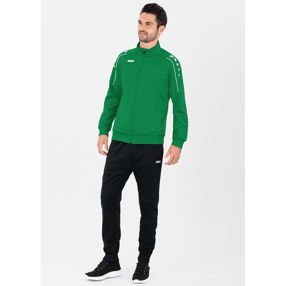 JAKO Herren_Polyesterjacke_Classico 9350 06 sportgrün