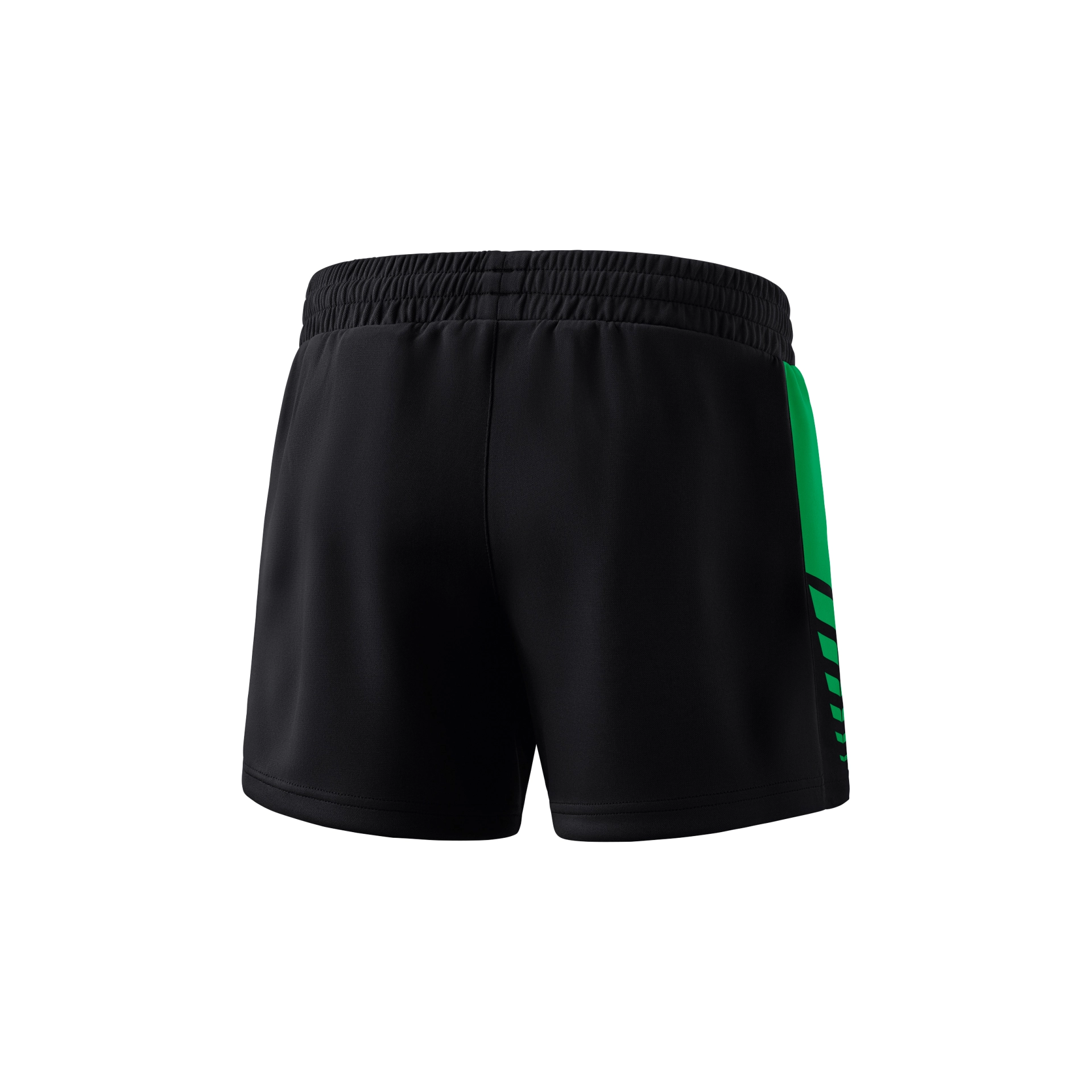 ERIMA Six_Wings_Worker_Shorts 1152204 950677 black/smaragd