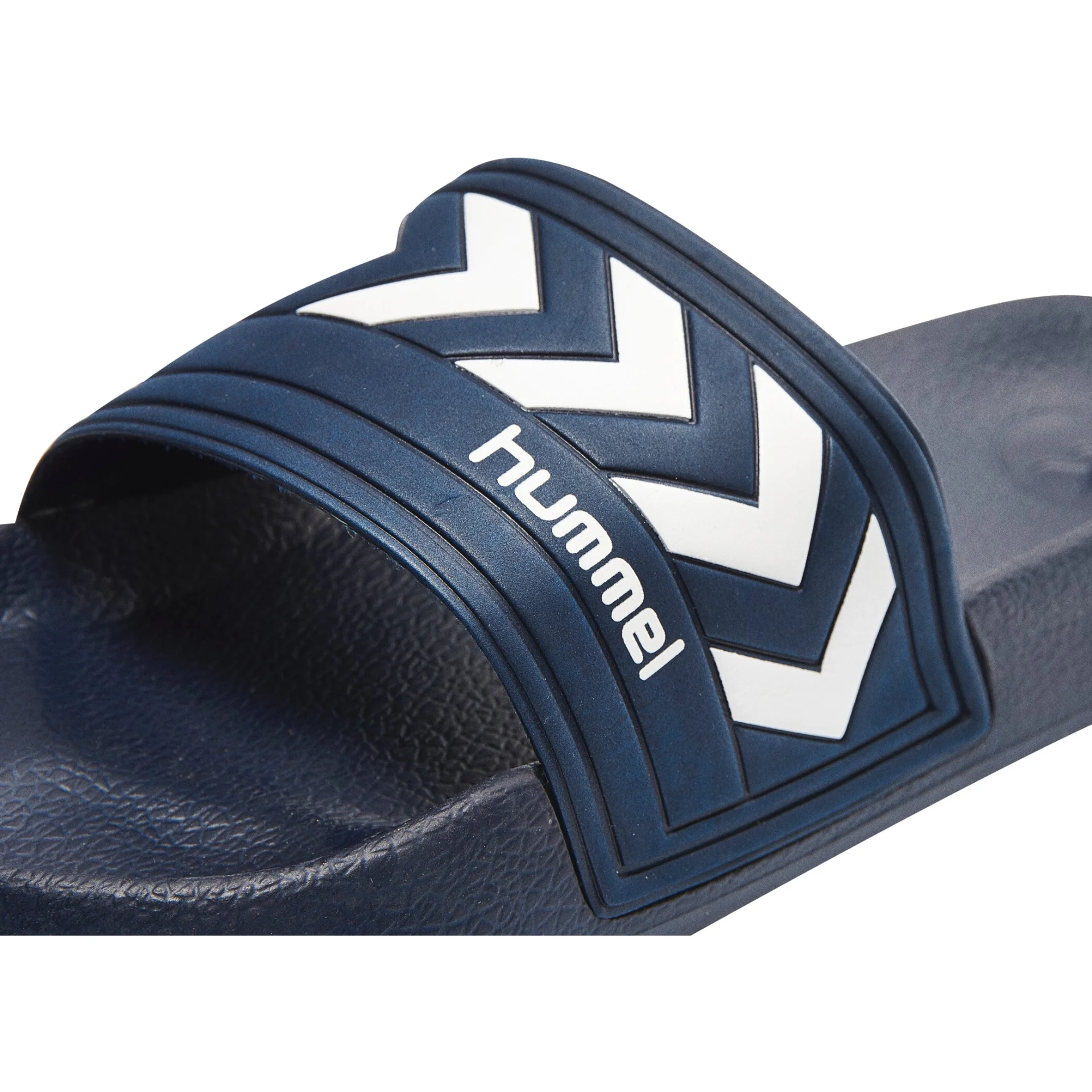 HUMMEL Badesandale_LARSEN_SLIPPER 060405 7648 DRESS BLUE/WHITE