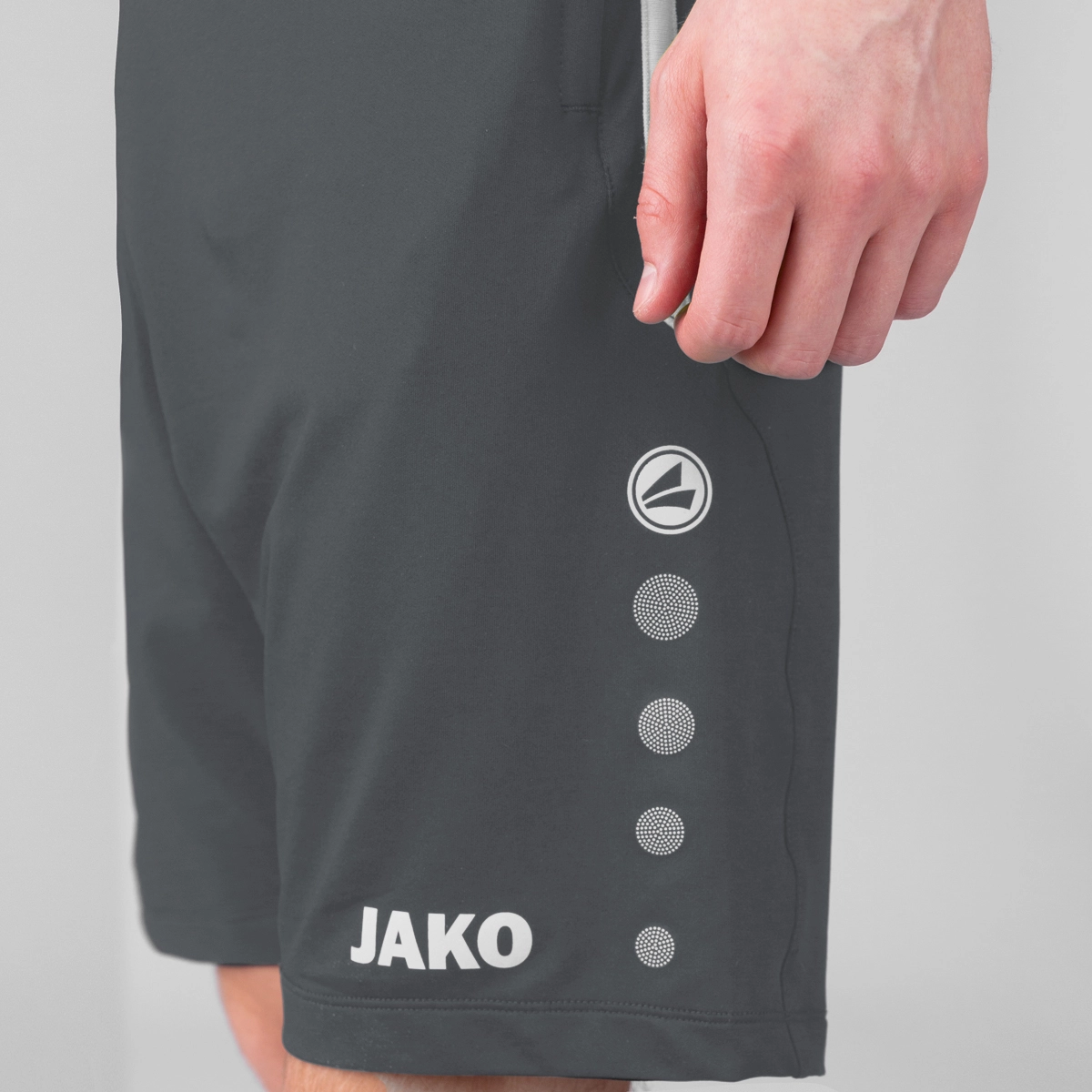 JAKO Trainingsshort_Allround 8589 820 anthra light