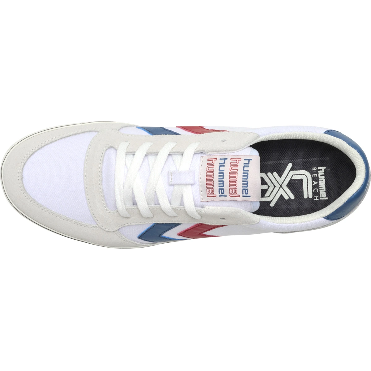 HUMMEL STADIL_LX_E_CANVAS 217668 9253 WHITE/BLUE/RED