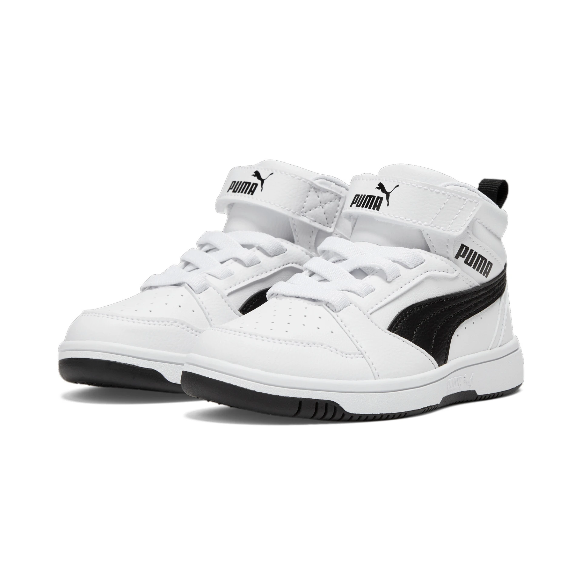 002 PUMA WHITE-PUMA BLACK