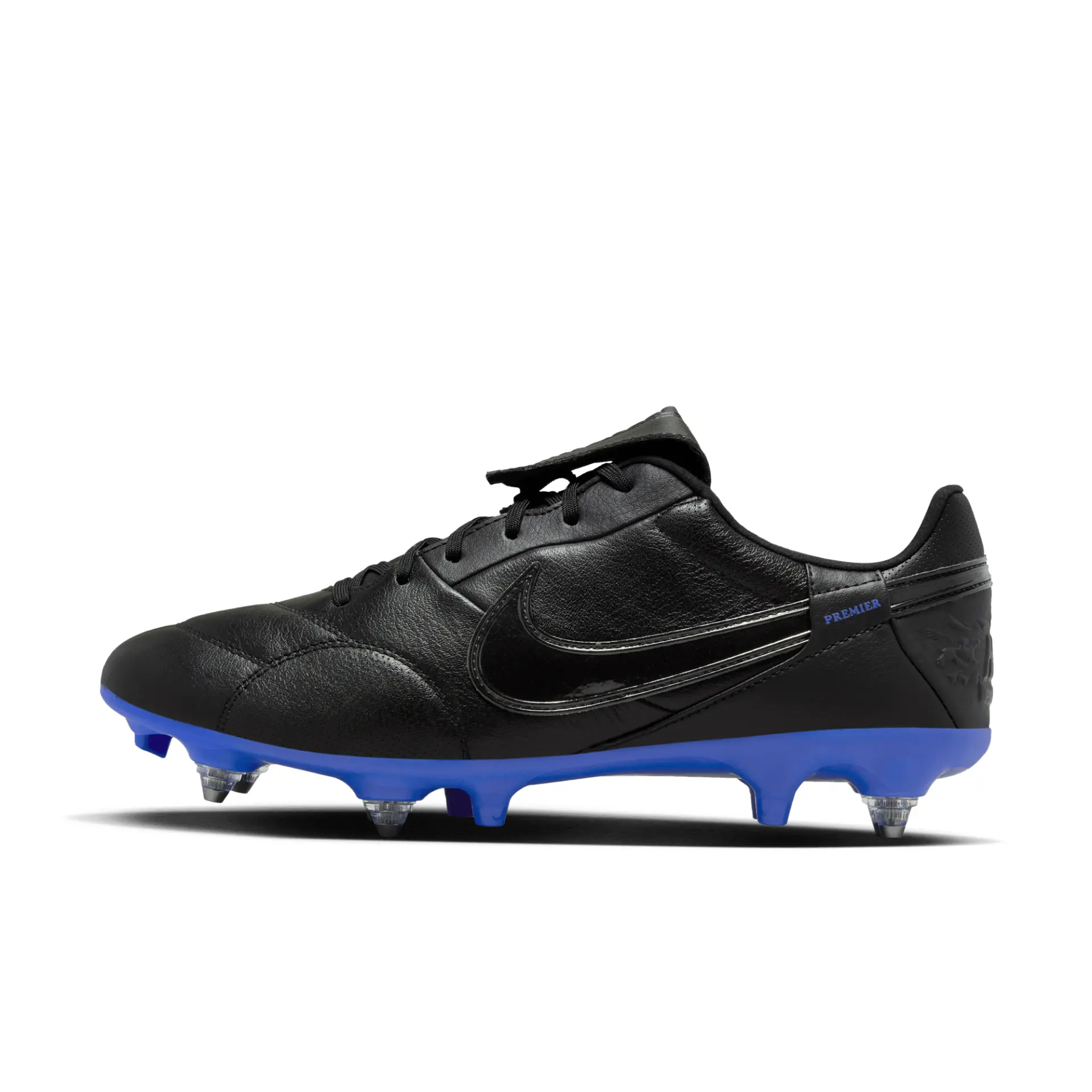 NIKE The_Nike_Premier_3_SG_PRO_Anti_Clog_Traction AT5890 007 BLACK/BLACK-HYPER ROYAL