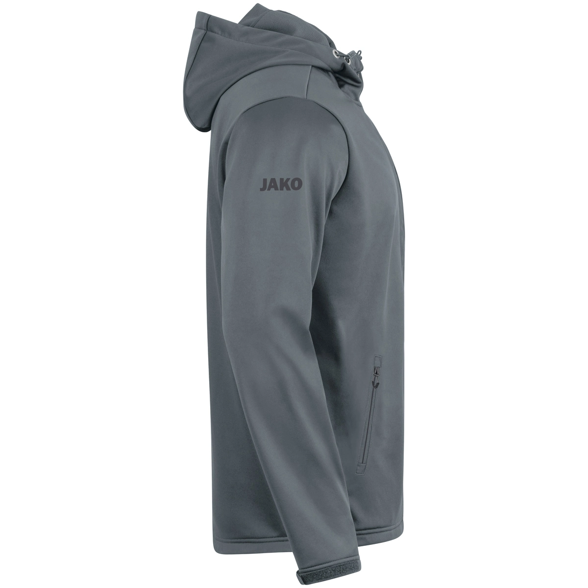 JAKO Softshelljacke_Premium 7607 840 steingrau