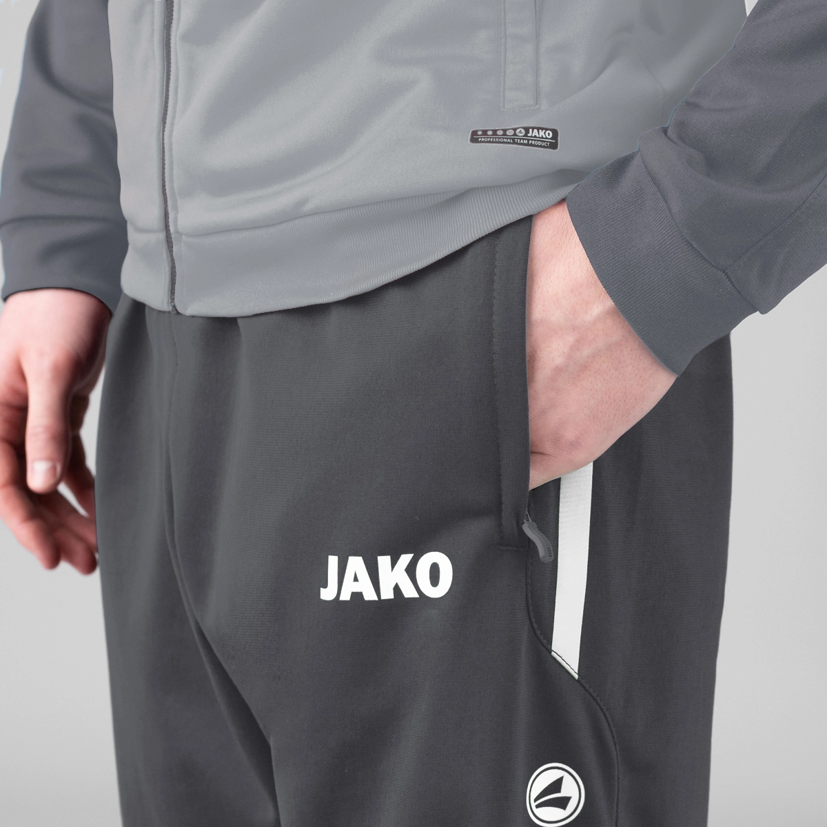 JAKO Polyesterhose_Allround 9289 820 anthra light