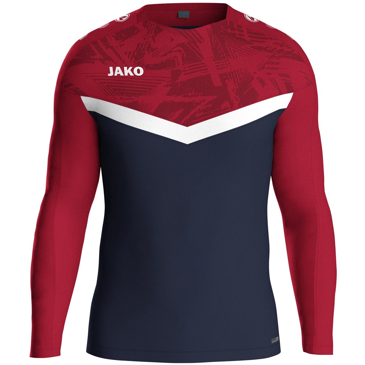 JAKO Sweat_Iconic 8824K 901 marine/chili rot