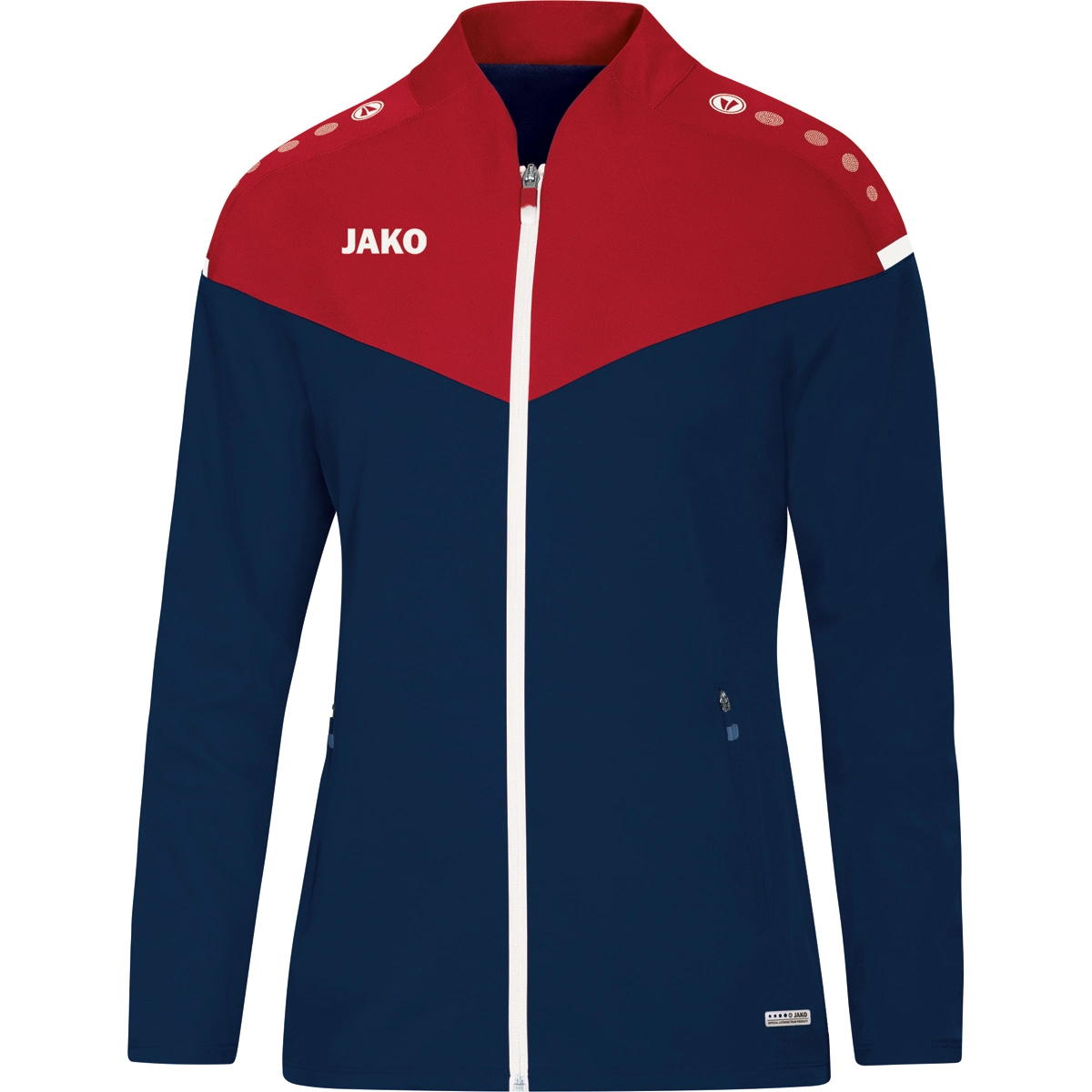 JAKO Kinder_Praesentationsjacke_Champ_20 9820K 91 marine/chili rot