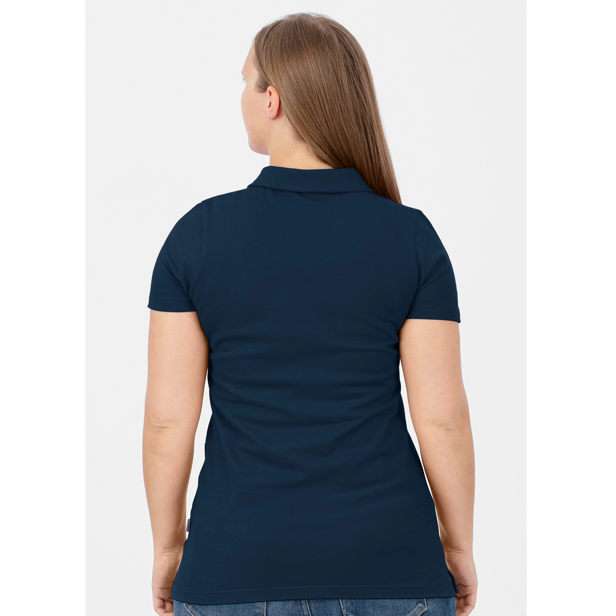 JAKO Polo_Organic_Stretch C6321D 900 marine