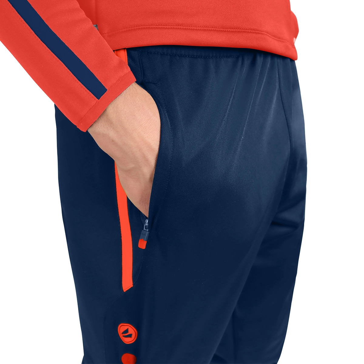 JAKO Kinder_Polyesterhose_Competition_20 9218K 18 navy/flame