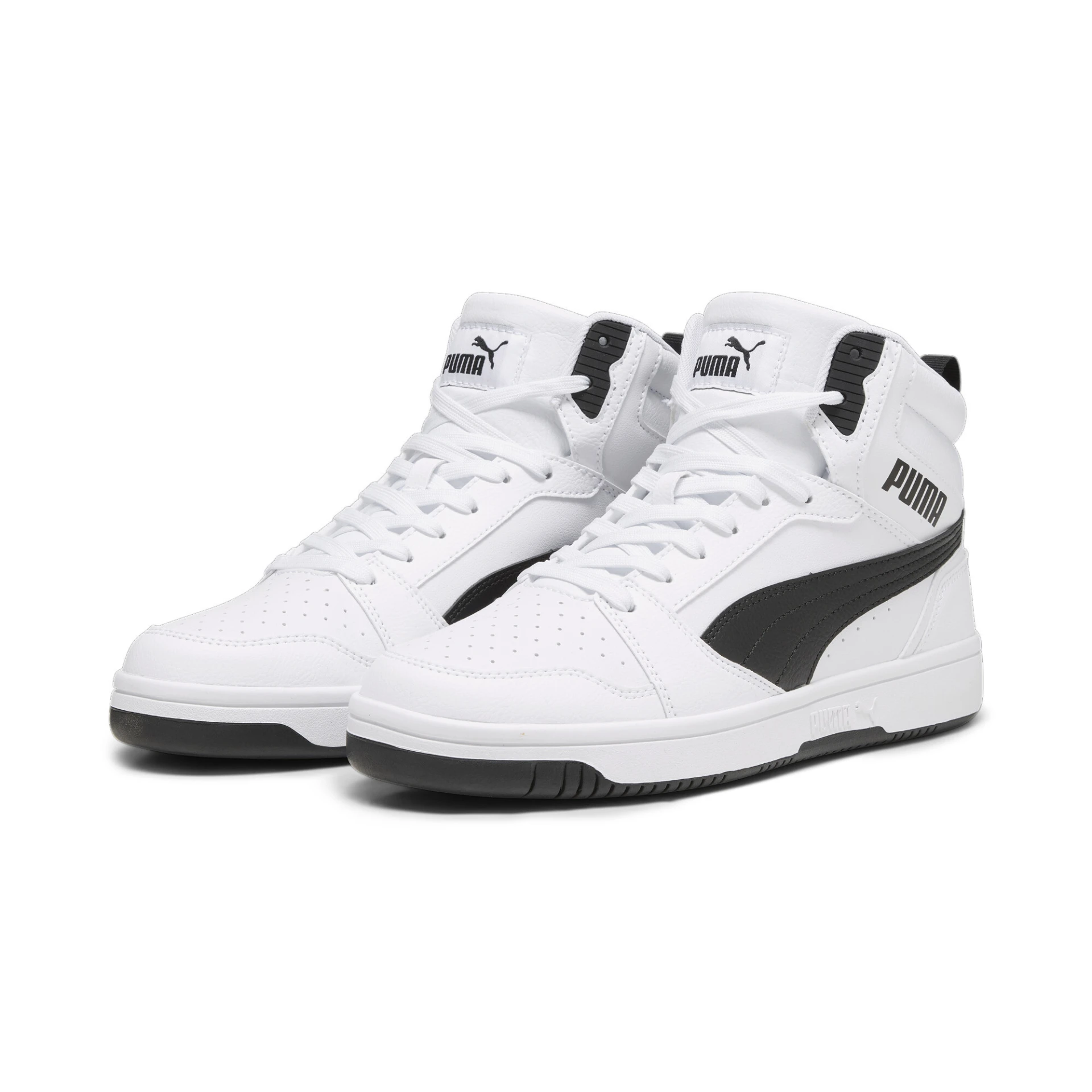 002 PUMA WHITE-PUMA BLACK