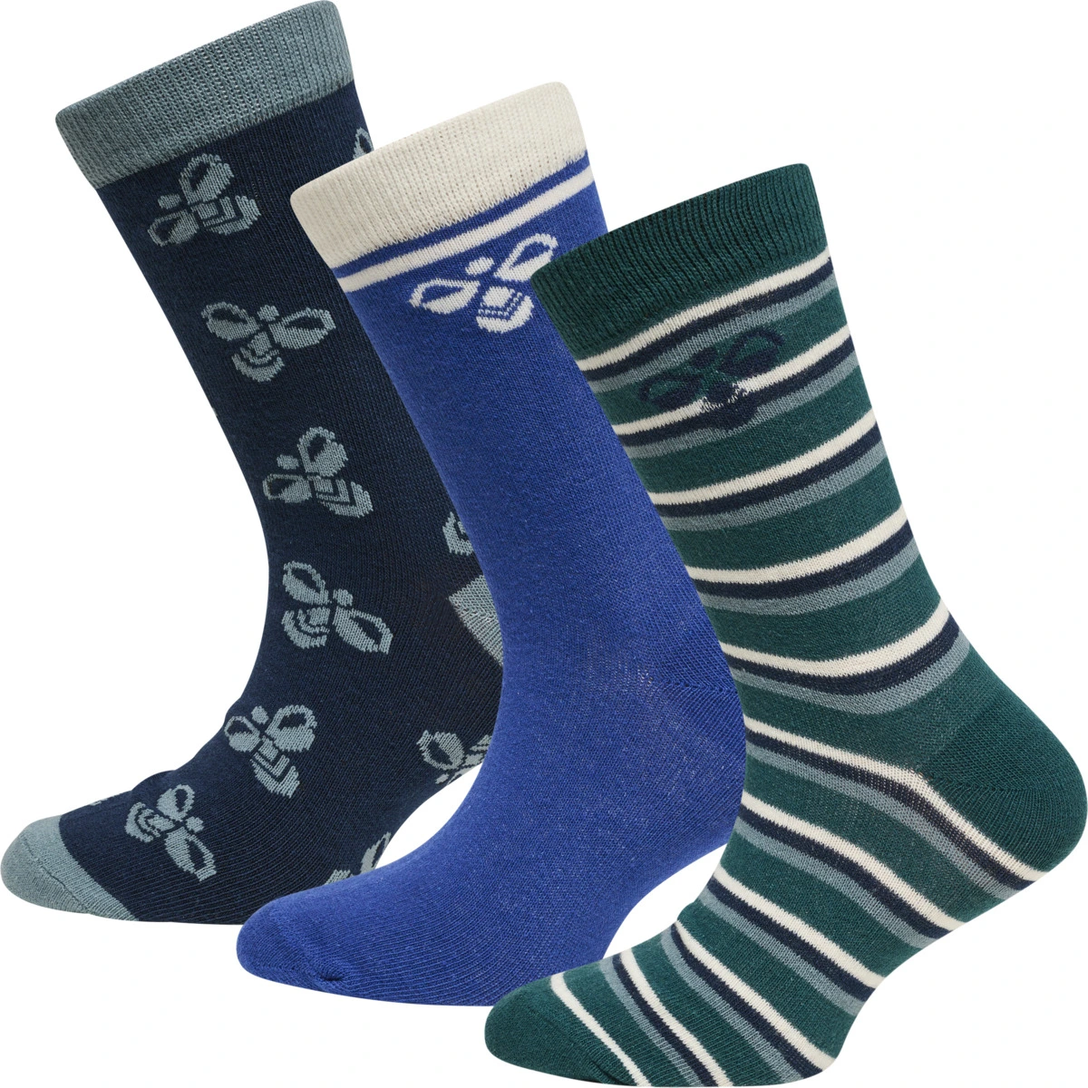 HUMMEL hmlALFIE_SOCK_3_PACK 215700 6470 DEEP TEAL