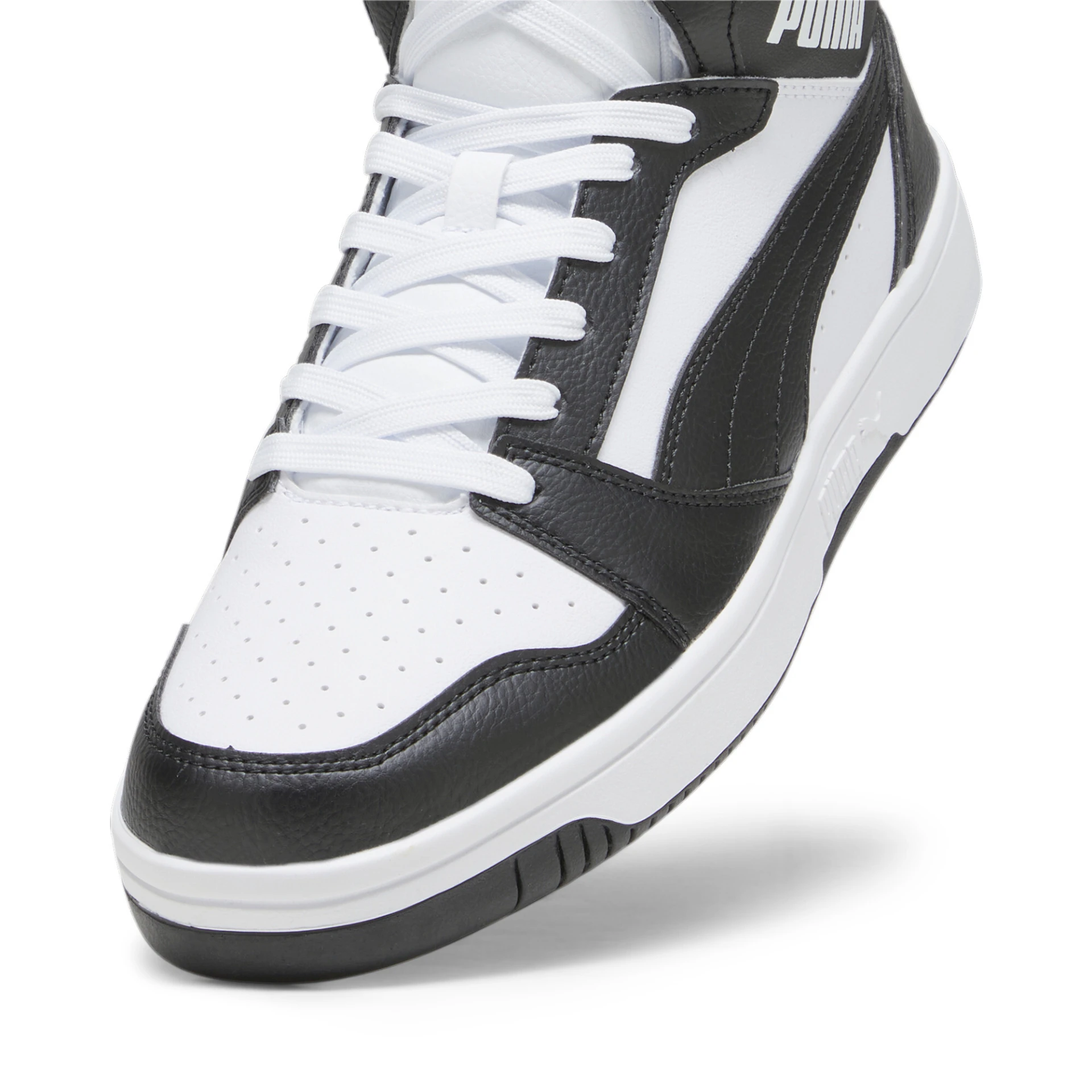 PUMA Rebound_v6 392326 001 PUMA WHITE-PUMA BLACK-SHAD