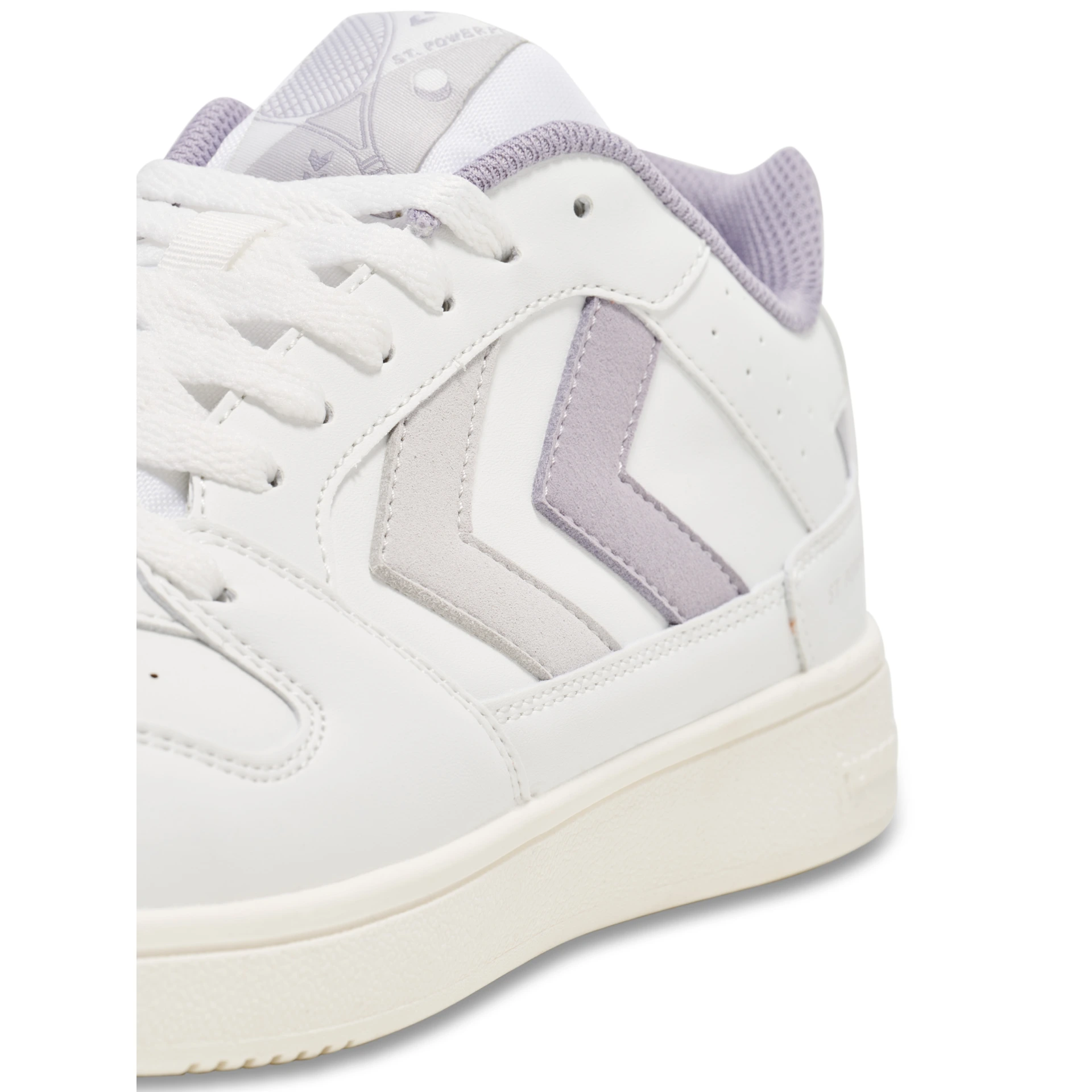 HUMMEL ST_POWER_PLAY_WMNS 222816 9560 WHITE/LILAC GREY/LUNAR RO