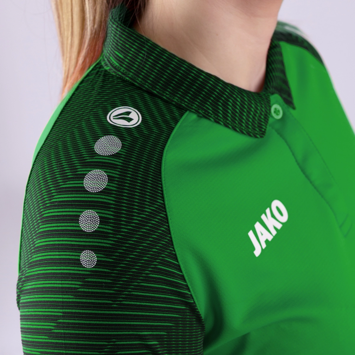 JAKO Polo_Performance 6322 221 soft green/schwarz