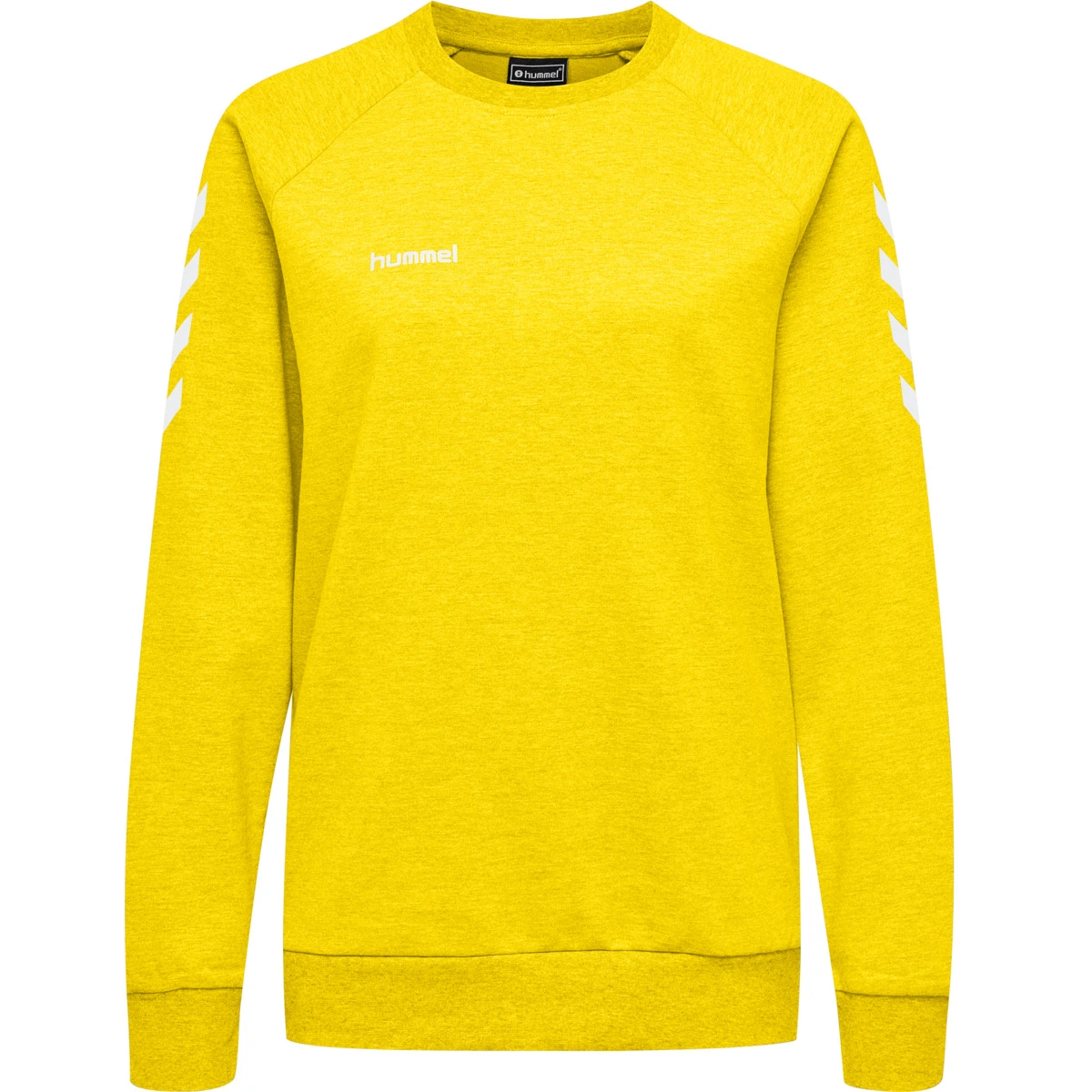 HUMMEL Damen_Sweatshirt_HMLGO_COTTON_SWEATSHIRT_WOMAN 203507 5001 SPORTS YELLOW