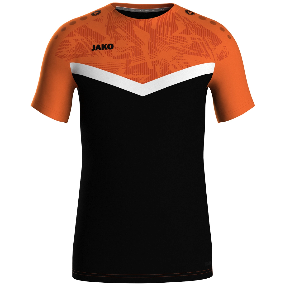 JAKO T_Shirt_Iconic 6124K 807 schwarz/neonorange