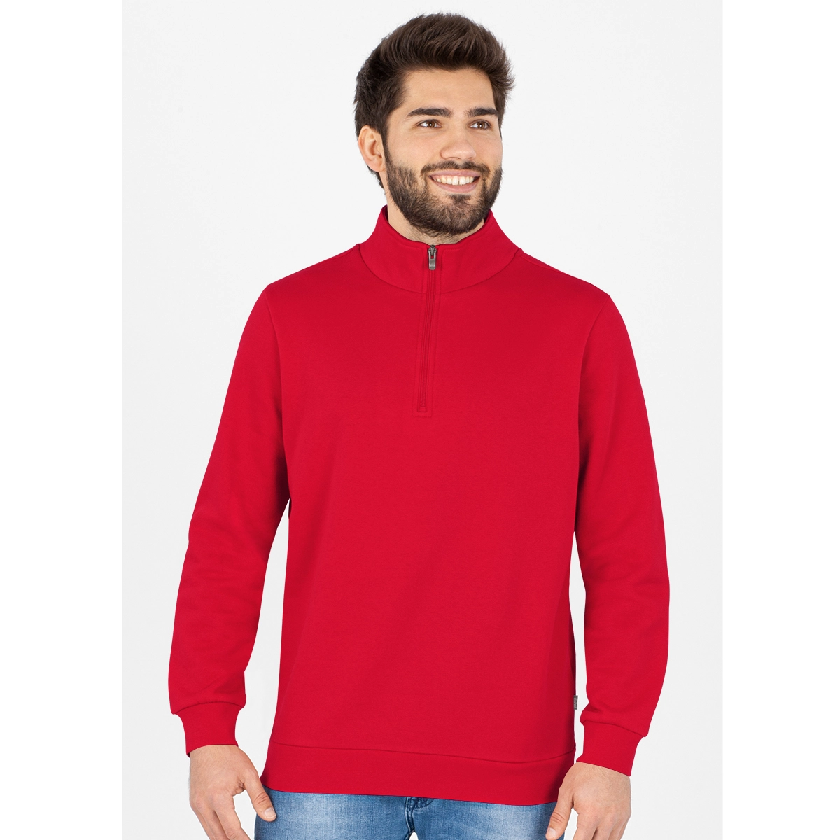 JAKO Ziptop_Organic C8620 100 rot