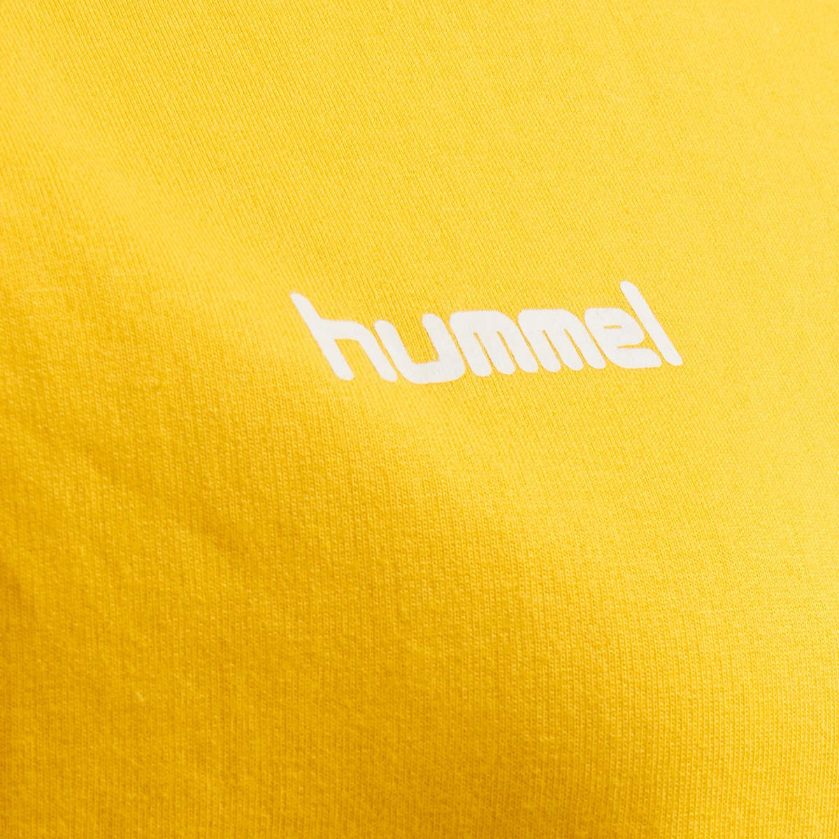 HUMMEL Damen_Sweatshirt_HMLGO_COTTON_SWEATSHIRT_WOMAN 203507 5001 SPORTS YELLOW