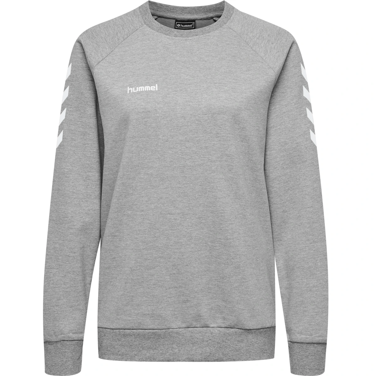 HUMMEL Damen_Sweatshirt_HMLGO_COTTON_SWEATSHIRT_WOMAN 203507 2006 GREY MELANGE