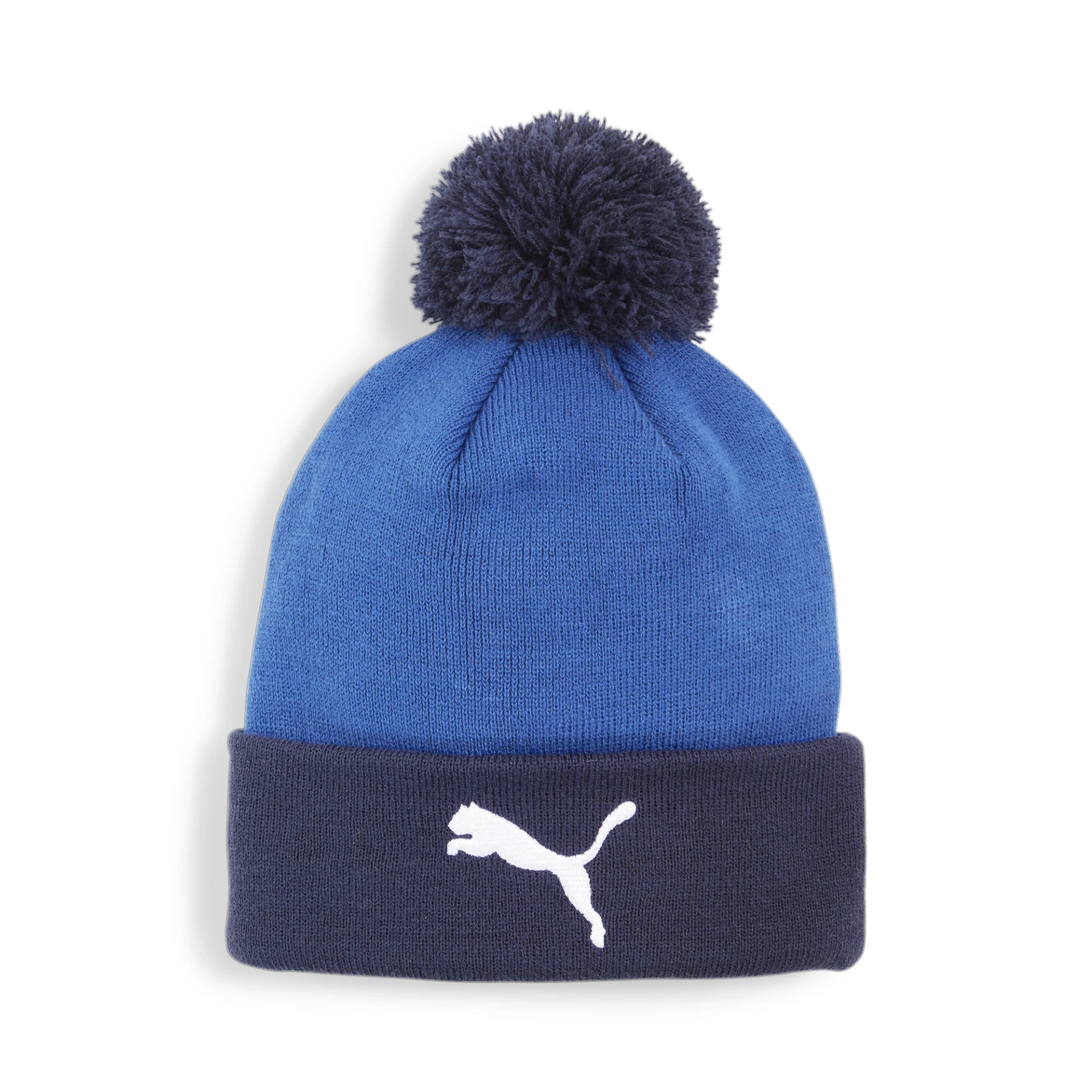 PUMA RBS_Youth_Pom_Pom_Beanie 025741 012 Club Navy-Cobalt Glaze