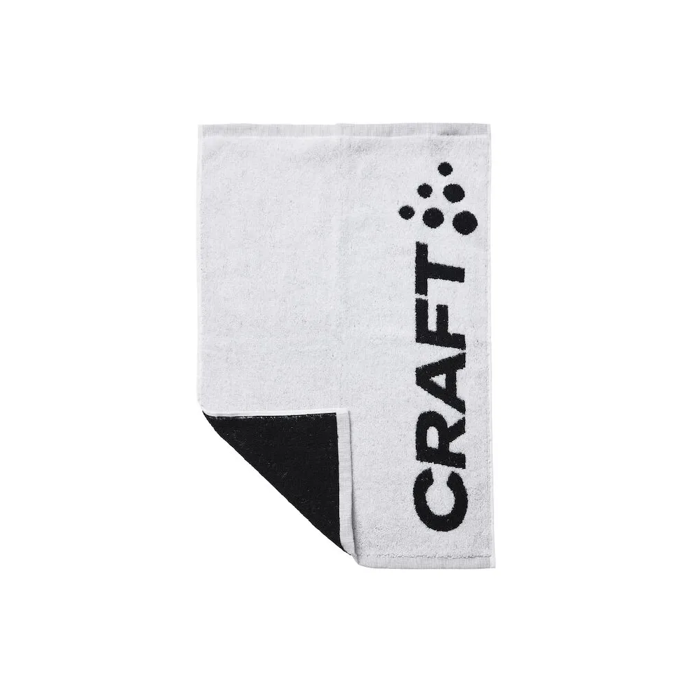 CRAFT Court_Towel 1911908 900999 WHITE-BLACK