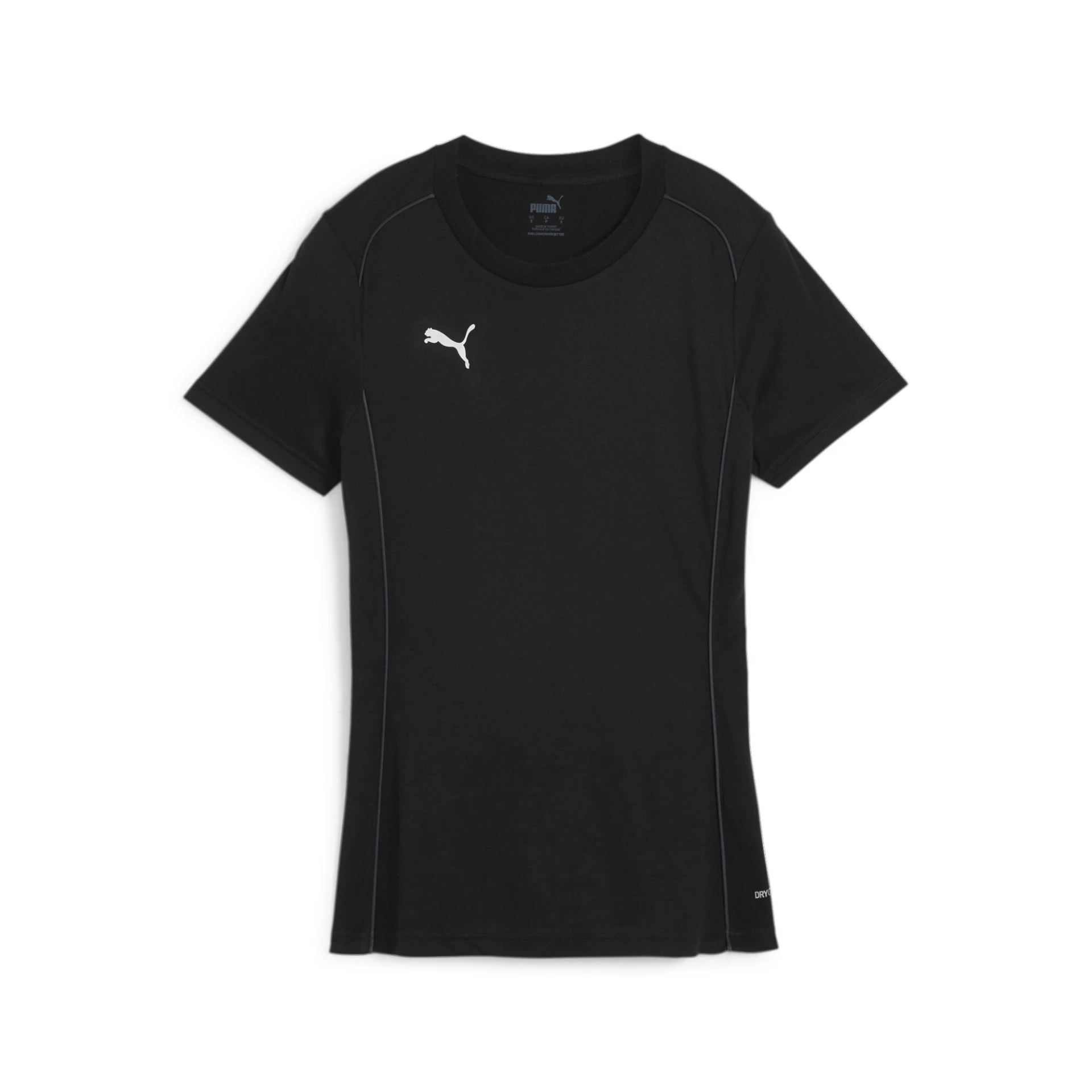 PUMA teamFINAL_Casuals_Tee_Wmn 658546 003 PUMA Black-PUMA Silver