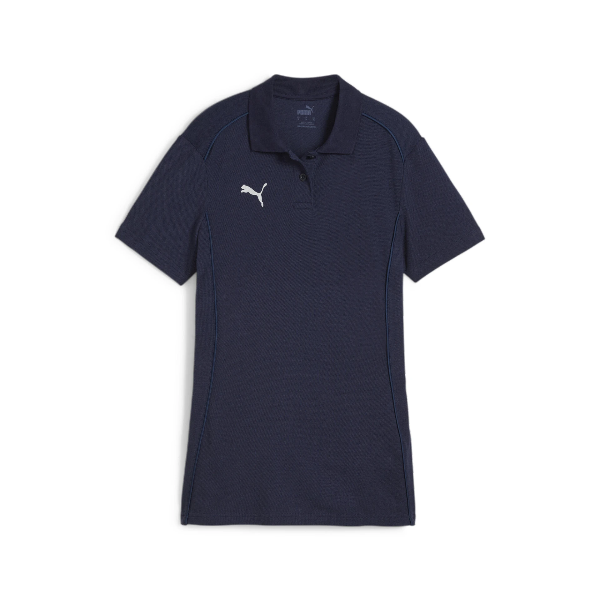 PUMA teamFINAL_Casuals_Polo_Wmn 658537 006 PUMA Navy-PUMA Silver